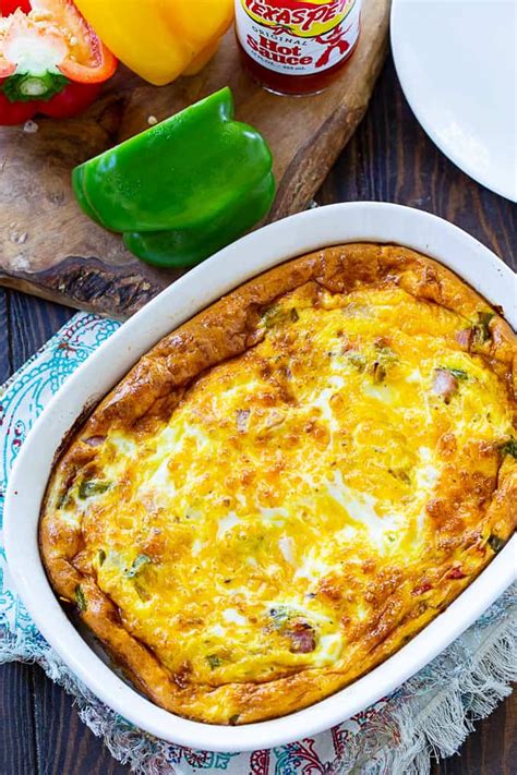 Baked Denver Omelet Skinny Southern Recipes