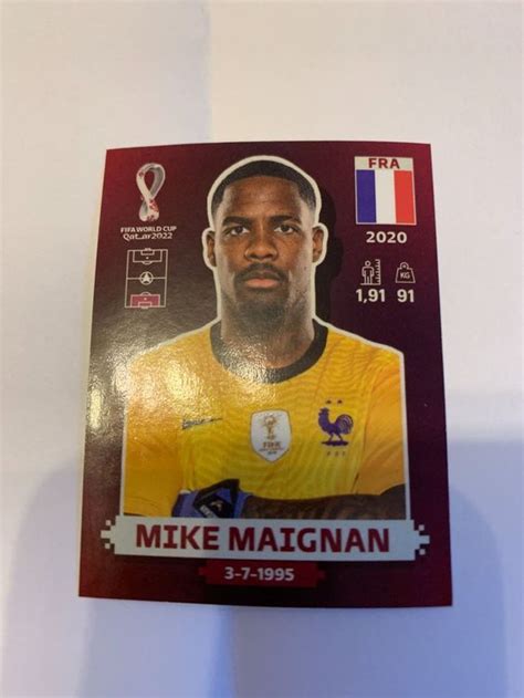 Panini WM 2022 Mike Maignan FRA 4 Kaufen Auf Ricardo