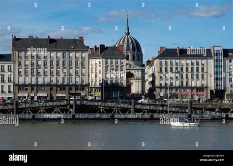 River Loire Nantes France Stock Photo Alamy