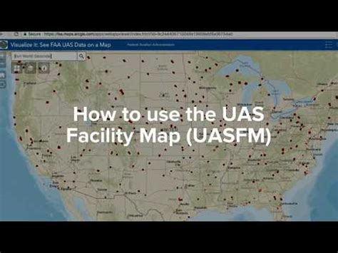 How to use the Unmanned Aircraft Systems Facility Maps - YouTube