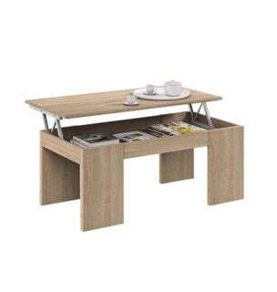 Mesa De Centro Elevable Anouk Natural Daui Home