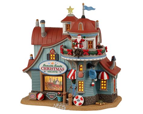 Seaside Santa Xmas Shoppe Lemax Village Collection Ehobbytools