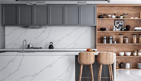 Calacatta Pantheon StratusQuartz Stratus Surfaces