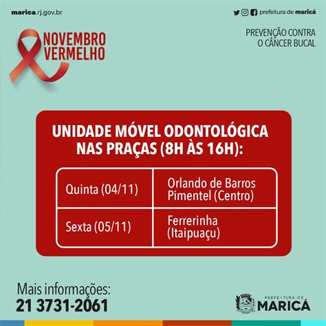 Maricá Campanha De Prevenção Ao Câncer De Boca Maricá Total