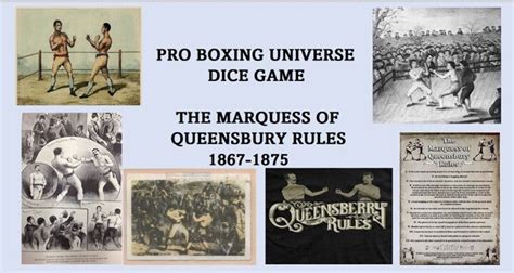 ERA II The Marquess Of Queensbury Rules Era 1867 1875 Pbudicegame