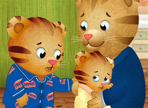 Daniel And Dad Comforting Margaret Daniel Tiger S Neighborhood