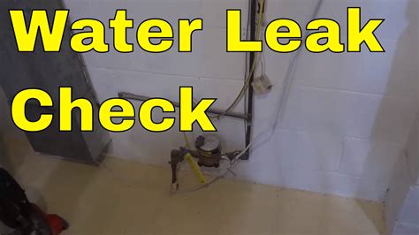 How To Find Leak In A Pipe At Terrie Wesley Blog