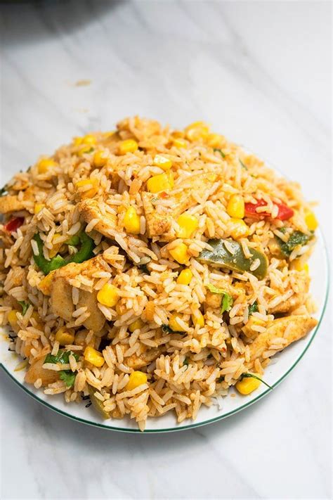 Healthy Chicken And Rice Recipe 1 Pot 30 Minutes Healthy Slow Cooker Easy Chicken And Rice