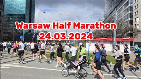 Warsaw Half Marathon P Maraton Warszawski Warszawa