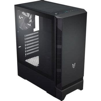 Fsp Cmt Atx Mid Tower Case Black Glass Window Usb X Usb