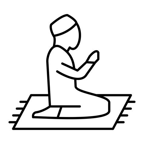 Islam Islamic Man Pray Praying Icon Download On Iconfinder