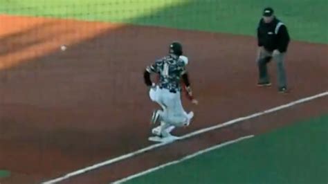 Umpire Blows Obvious Call You Have To See This Terrible Blown Call From A College Youtube