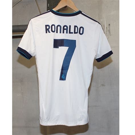 Adidas Real Madrid Home Jersey 2012/13 - Youth, RONALDO 7, Short Sleeve