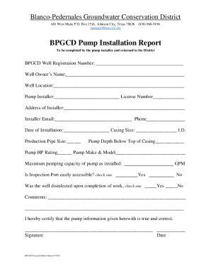 Fillable Online Groundwater Conservation Districts Contact List Fax