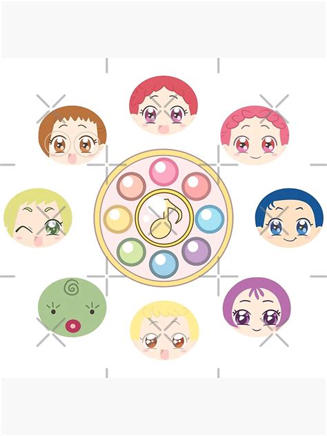 Ojamajo Doremi Poster By Mkawaii Redbubble