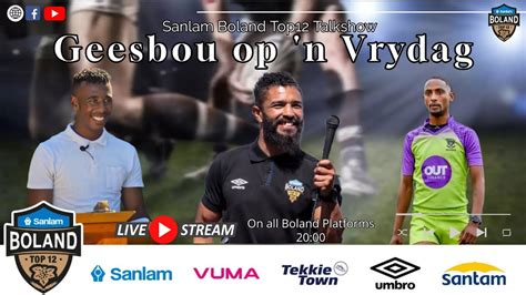 Geesbou Op N Vrydag Sanlam Boland Top Youtube