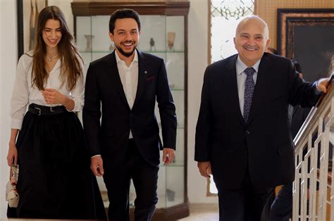 Roya News Prince El Hassan Bin Talal Prince Hussein And His Fianc E