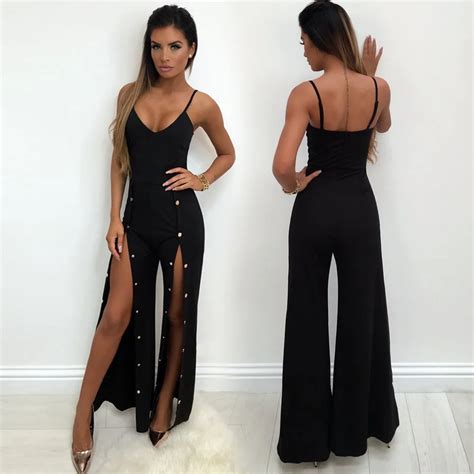 Bkld Sexy Jumpsuit Backless Women Summer Jumpsuits Wide Leg High Waist 2018 Summer New