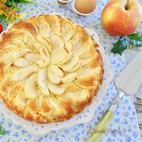 Torta Di Mele Ricetta Classica Il Cuore In Pentola