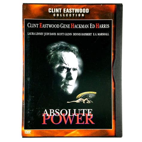 Absolute Power Dvd Widescreen Clint Eastwood Gene Hackman