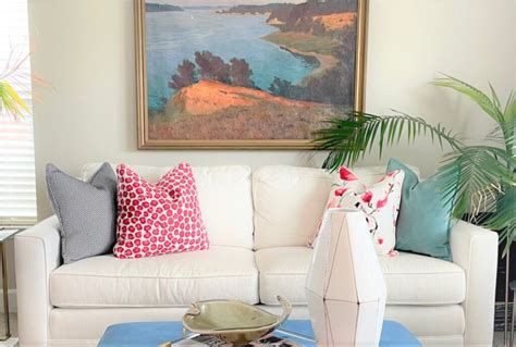 Interior Decorating: 5 Tips for Dressing a Sofa with Pillows | KAREN MILLS