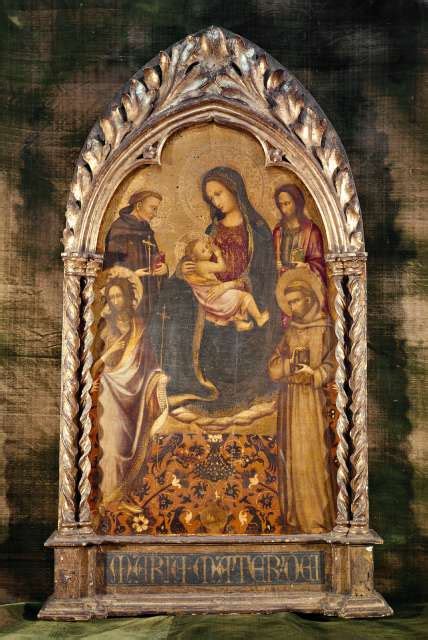 FONDAZIONE ZERI CATALOGHI ONLINE Ambrogio Di Baldese Madonna Con