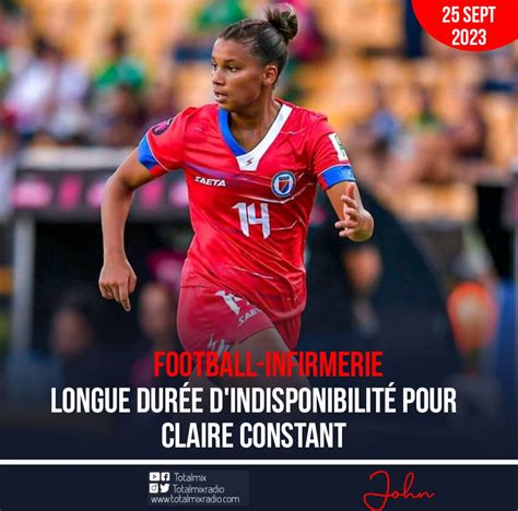 Football Retour De Claire Constant Faut Encore Patienter Totalmix