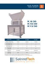 Primär Schredder K 30 series SatrindTech S r l Zweiwellen