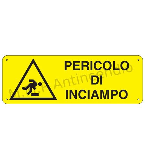 Cartello Pericolo Di Inciampo