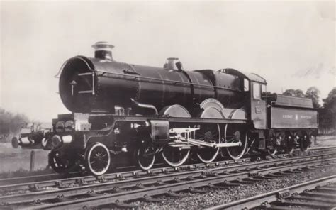 GWR CASTLE CLASS 4073 CAERPHILLY CASTLE Real 1960s Photo Postcard 3 00