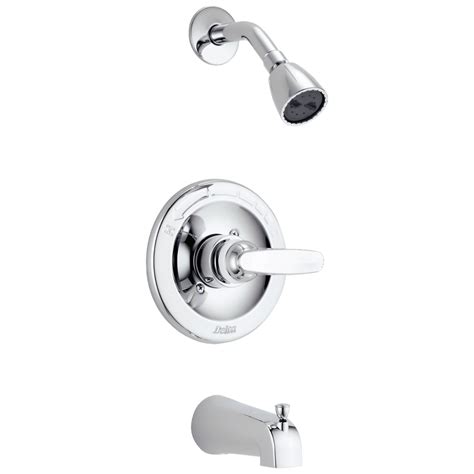 Delta Foundations MonitorÂ® 13 Series Tub & Shower Trim in Chrome ...