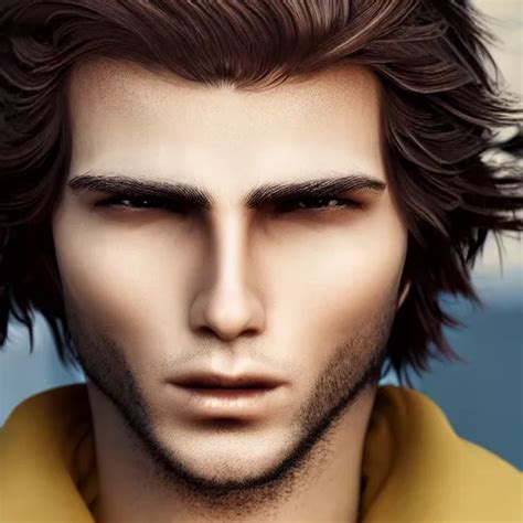 Manly Man Face