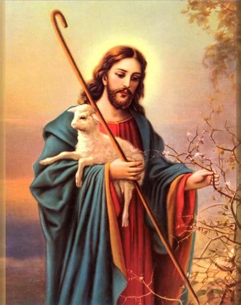 Jesus The Shepherd Lamb Diamond Painting Jesus Shepherd Jesus