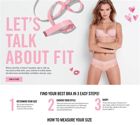 Bra Size And Fit Guide Victoria S Secret Victorias Secret