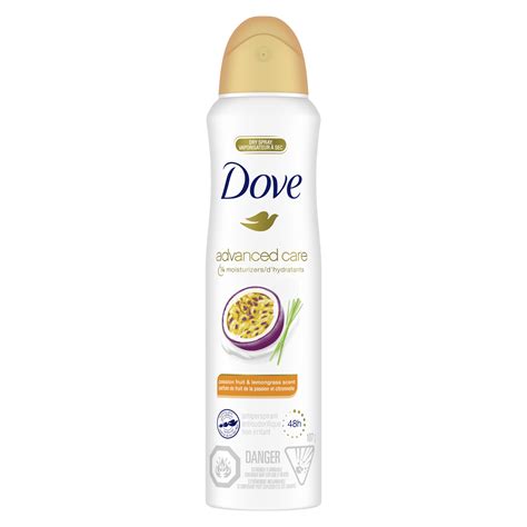 Advanced Care Dry Spray Antiperspirant Passion Fruit Lemongrass Dove