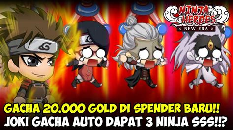 Gacha 20 000 Gold Di Event Spender UR Hiruzen Sarutobi Panen 3 Ninja