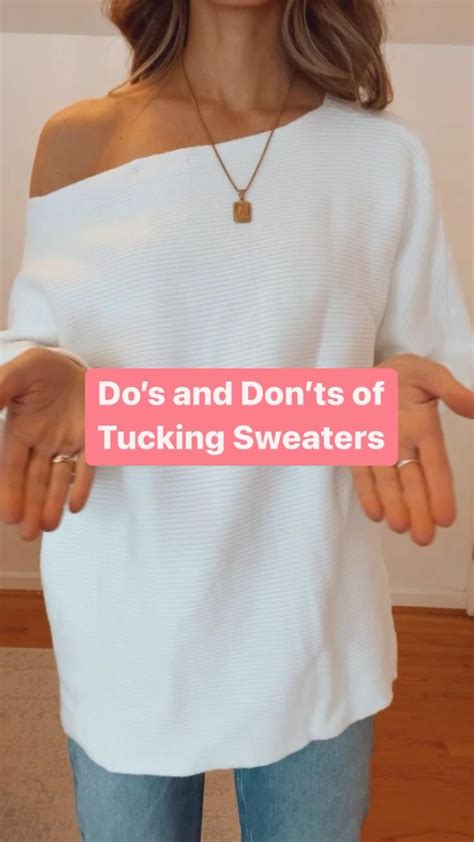 Dos And Donts Of Tucking Sweaters How To Tuck Your Shirt How To