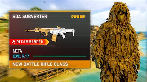 The New Max Level Soa Subverter Class Setup Is Amazing In Warzone No