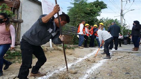 Contin An Obras De Drenaje Y Pavimentaci N En Oaxaca De Ju Rez