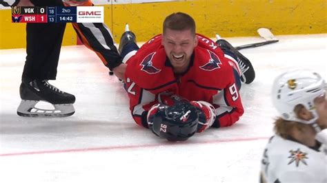 Paul Cotter Match Penalty Against Evgeny Kuznetsov Illegal Check To