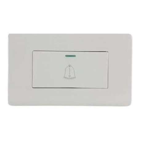 Lumistar Pulsador Timbre Elite P Empotrar Blanco