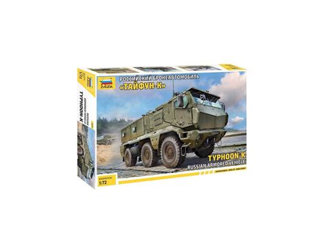 Zvezda Z Typhoon K Russian Armoured Vehicle Kit Modellino