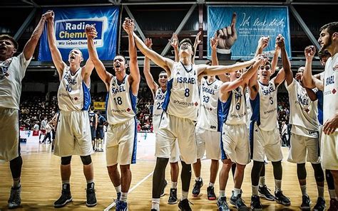 In first, Israel's youth basketball team crowned European champions ...