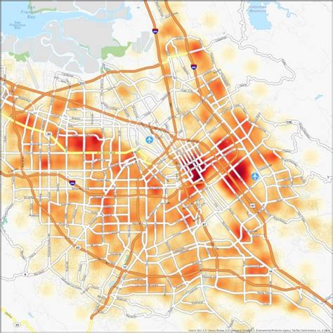 San Jose Crime Map GIS Geography