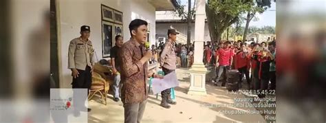 Demo Di Depan Kantor Kebun PT Andika Permata Sawit Lestari Sontang Ini