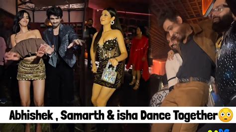 Abhishek Samarth Isha Dance Together In Bigg Boss Party Youtube