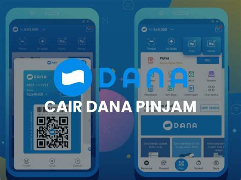 Cara Pinjam Uang Di Aplikasi Dana Sampai Juta Tertekno