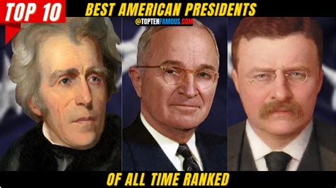 Top 10 Best American Presidents Of All Time Ranked In 2024