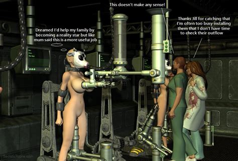 Rule 34 3d Bondage Breast Milking Machine Cow Mask Female Femsub Human Lynortis Milking