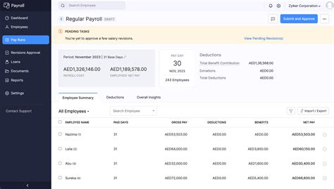 Meet Zoho S Payroll Software For The Uae Zoho Payroll